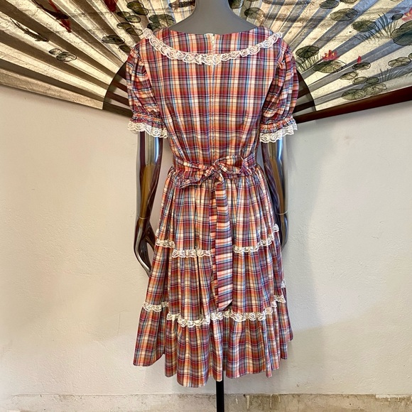 Vintage Jeri Bee Western Dress, S / M - Picture 5 of 6